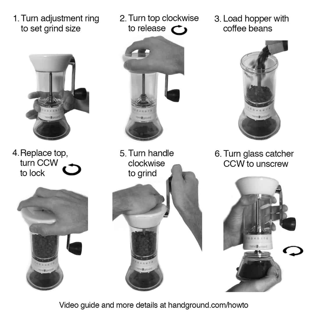 Handground Precision Coffee Grinder User Manual